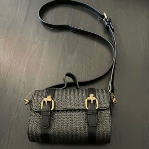 NWOT Anthropologie Straw Purse